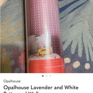 Opalhouse Pink and White Removable Wallpaper